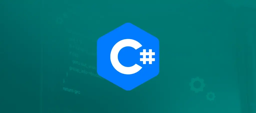 Web development language C# in use