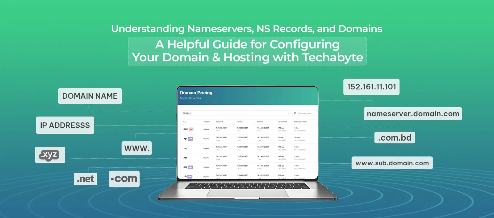 Understanding Nameservers, NS Records, and Domains: A Helpful Guide for Configuring Your Domain & Hosting with Techabyte