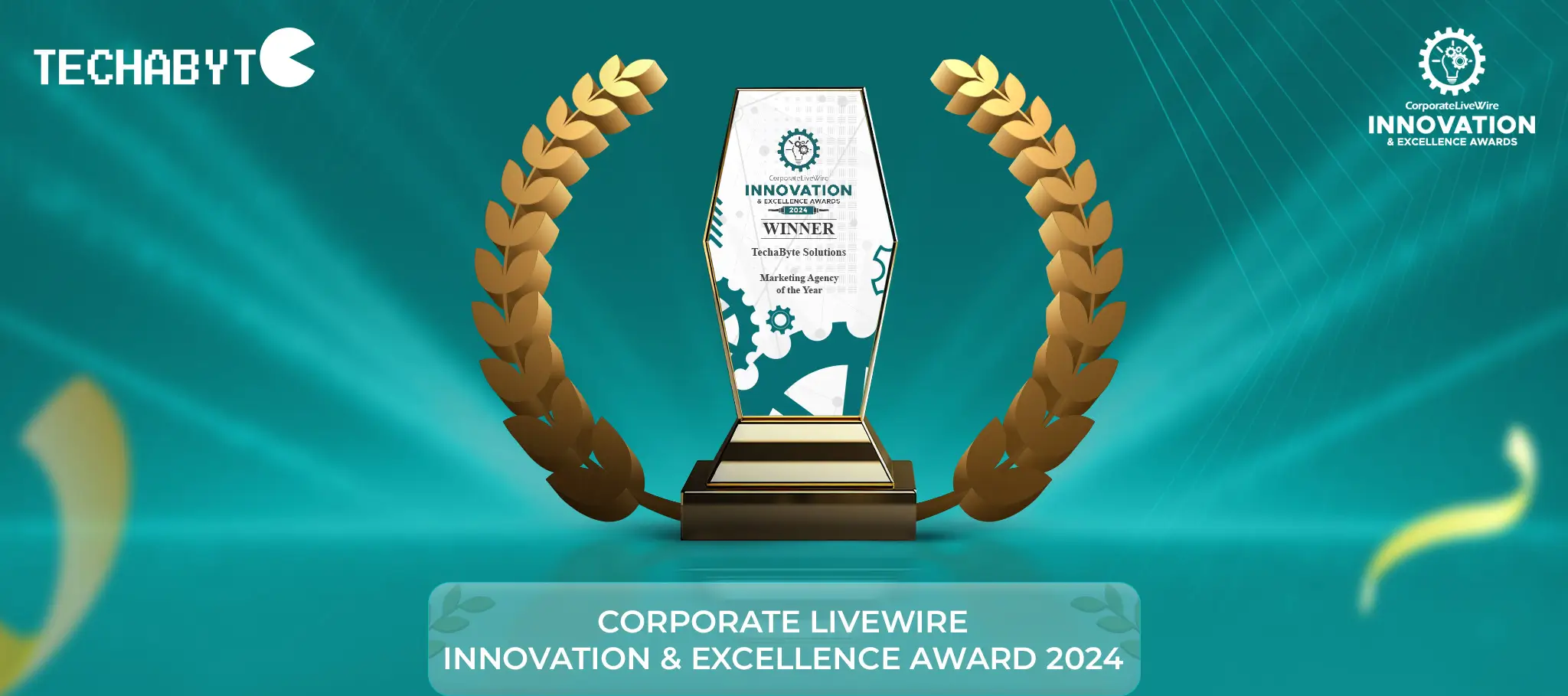 Techabyte Solutions Wins the Corporate LiveWire Innovation & Excellence Award 2024