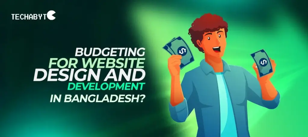 Illustration of a person holding dollar bills with the title