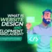 What is website design and development in Bangladesh – Beginner's guide by Techabyte with animated character