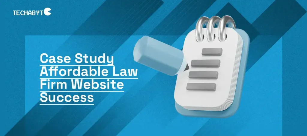 Case study explaining law firm website design cost and how an affordable website achieved success.