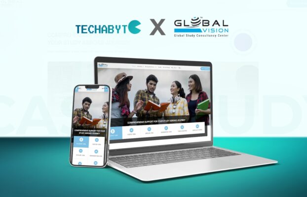 Case Study: Design & Development of the Global Vision BD Education Consultancy Website