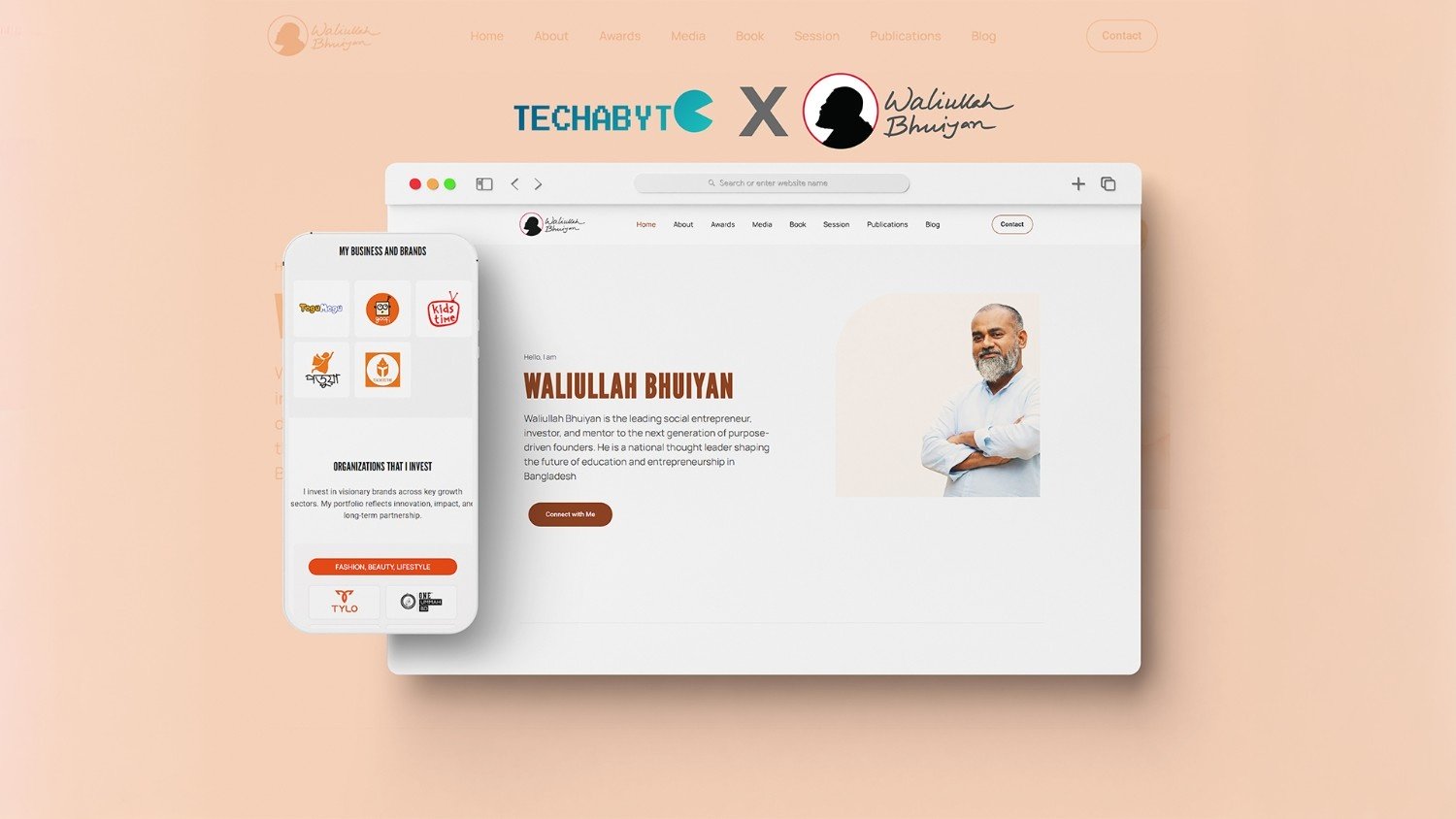 Building a Personal Brand Presence for Waliullah Bhuiyan